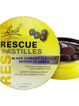 Bach Flower Bach Rescue Pastilles Black Currant 50g
