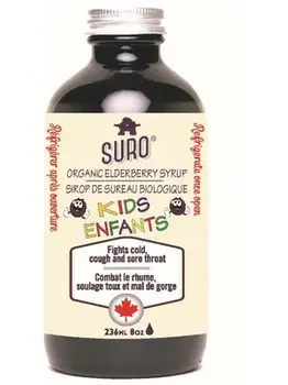 SURO SURO Organic Elderberry Syrup for KIDS 236 ml