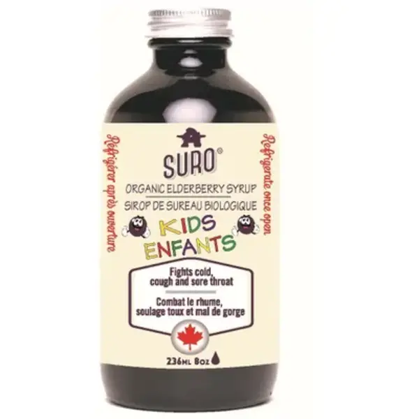 SURO SURO Organic Elderberry Syrup for KIDS 236 ml