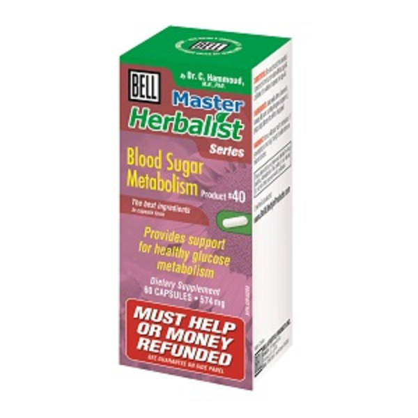 Bell Lifestyle Bell Blood Sugar Metabolism 60 caps