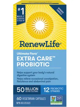 Renew Life Renew Life Ultimate Flora Extra Care 50 Billion 60 Vcaps