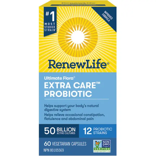 Renew Life Renew Life Ultimate Flora Extra Care 50 Billion 60 Vcaps