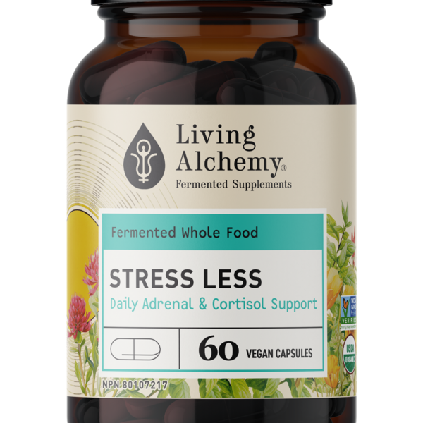 Living Alchemy Living Alchemy Stress Less Daily Adrenal & Cortisol Support 60 cap