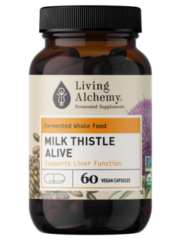 Living Alchemy Living Alchemy Milk Thistle Alive 60 caps