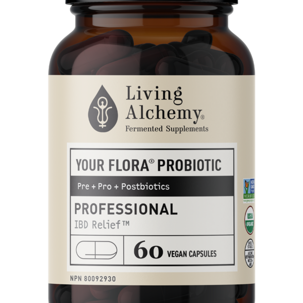 Living Alchemy Living Alchemy Your Flora Professional Complete Gut Relief 60 cap