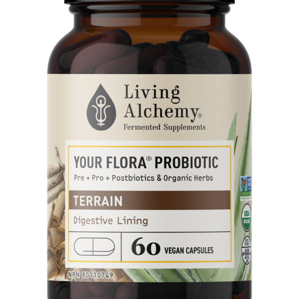 Living Alchemy Living Alchemy Your Flora Terrain 60 caps