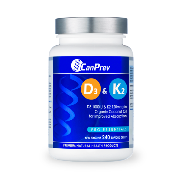 CanPrev CanPrev D3 & K2 240 Softgels