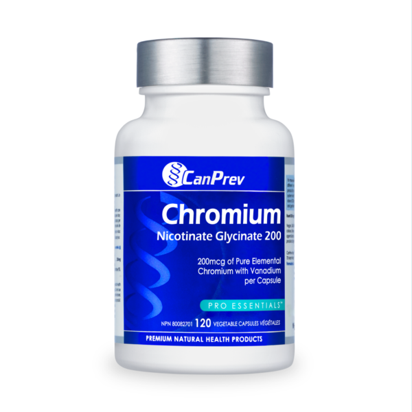 CanPrev CanPrev Chromium Nicotinate Glycinate 200 120 Vcap