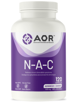 AOR AOR NAC 500mg 120 vcaps