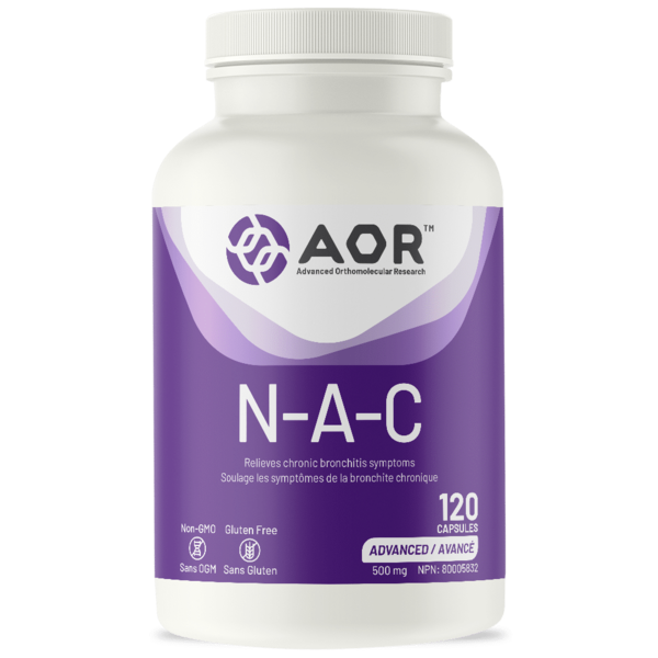 AOR AOR NAC 500mg 120 vcaps