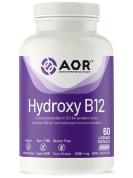 AOR AOR Hydroxy B12 60 lozenges