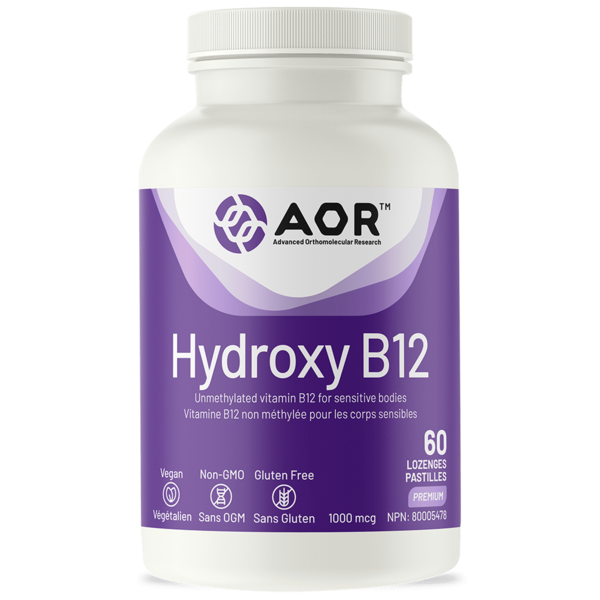 AOR AOR Hydroxy B12 60 lozenges
