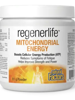 Natural Factors RegenerLife Mitochondrial Energy Powder 81 gr