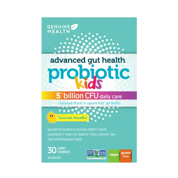 Genuine Health Genuine Health Advanced Gut Health Probiotic Kids 30 chewables