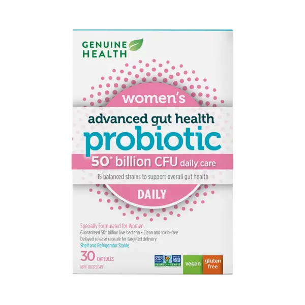 Genuine Health Genuine Health Advanced Gut Health Womens Probiotic 30 caps