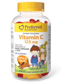 Preferred Nutrition Preferred Nutrition Children's Vitamin C 125mg 180 Gummies
