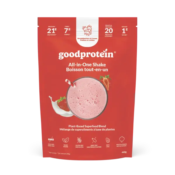 Good Protein Good Protein Strawberries & Cream 880g