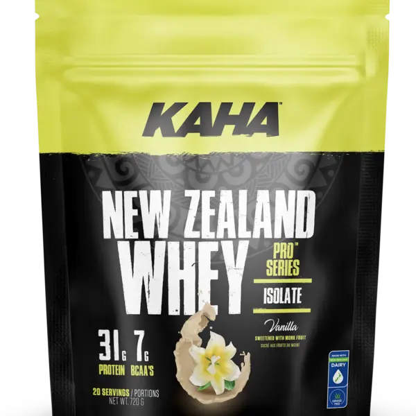 KAHA KAHA New Zealand Whey Isolate Vanilla 720g