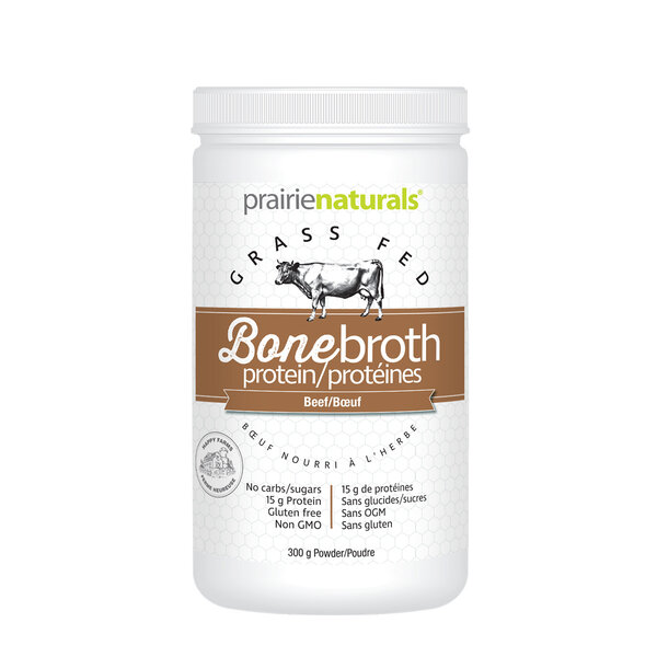 Prairie Naturals Prairie Naturals Organic Beef Bone Broth Protein Powder 300g