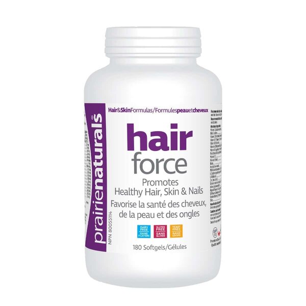 Prairie Naturals Prairie Naturals Hair-Force 180+20 softgels BONUS