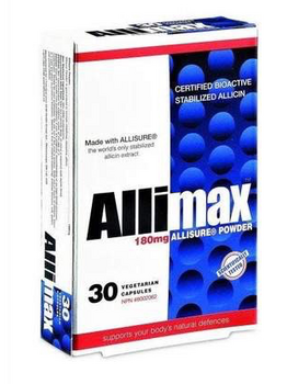 Allimax Allimax 180mg 100% Stabilized Allicin 30 cap