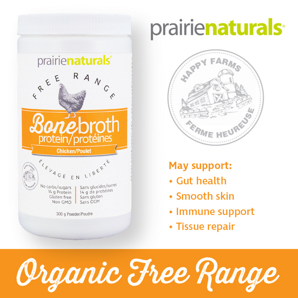 Prairie Naturals Prairie Naturals Organic Chicken Bone Broth Protein Powder 300g