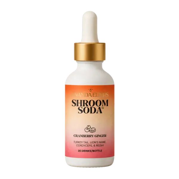 Shroom Soda Ananda Elixirs Shroom Soda Cranberry Ginger 30 serving