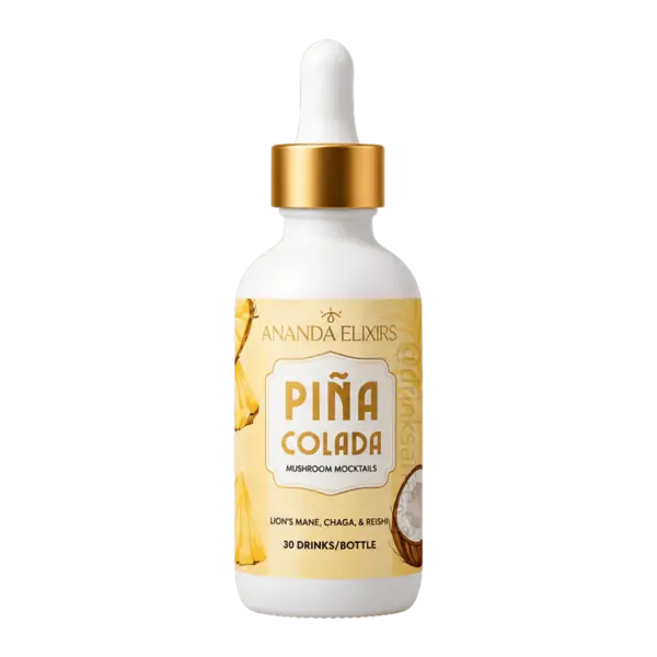 Shroom Soda Ananda Elixers Mushroom Mocktails Pina Colada 30 serving