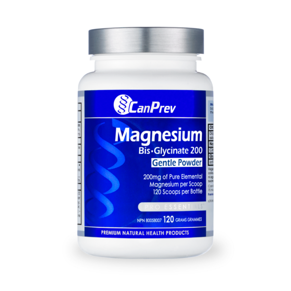 CanPrev CanPrev Magnesium BisGlycinate 200 Gentle POWDER 120g