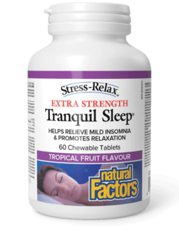 Natural Factors Natural Factors  Tranquil Sleep Ext. Strength 60 Chewables