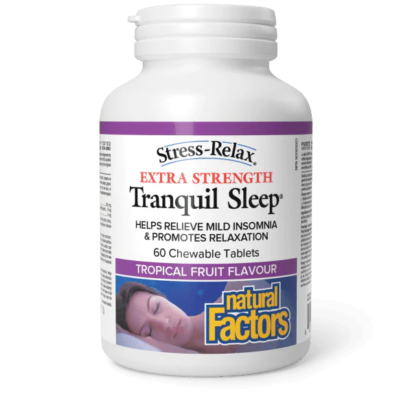 Natural Factors Natural Factors  Tranquil Sleep Ext. Strength 60 Chewables