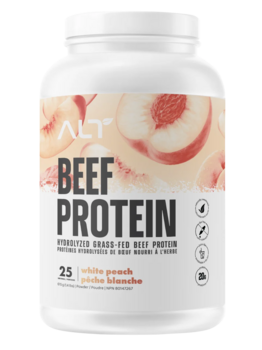 ALT Lifestyle Products Inc ALT Beef Protein White Peach 25 serving