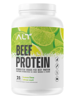 ALT Lifestyle Products Inc ALT Beef Protein Lemon Lime 25 serving