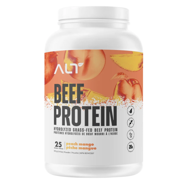 ALT Lifestyle Products Inc ALT Beef Protein Peach Mango 25 serving