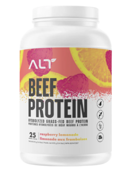 ALT Lifestyle Products Inc ALT Beef Protein Raspberry Lemonade 25 serving