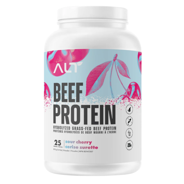 ALT Lifestyle Products Inc ALT Beef Protein Sour Cherry 25 Serv
