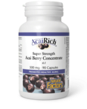 Natural Factors Natural Factors AcaiRich Super Strength Acai Berry Concentrate 4:1 500 mg 90 caps
