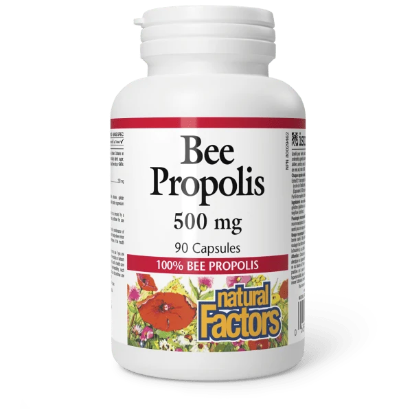 Natural Factors Natural Factors Bee Propolis 500mg 90 caps