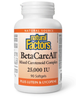 Natural Factors Natural Factors BetaCareAll 25,000 IU 90 softgels