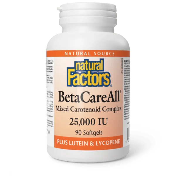 Natural Factors Natural Factors BetaCareAll 25,000 IU 90 softgels