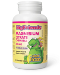 Natural Factors Natural Factors Big Friends Magnesium Bubblegum 50 mg 60 chewable tabs