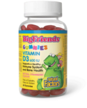 Natural Factors Natural Factors Big Friends Vitamin D Strawberry 600IU 60 Gummies