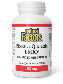 Natural Factors Natural Factors Bioactive Quercetin EMIQ 60 caps