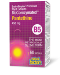 Natural Factors Natural Factors BioCoenzymated Pantethine 60 caps
