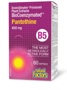 Natural Factors Natural Factors BioCoenzymated Pantethine 60 caps