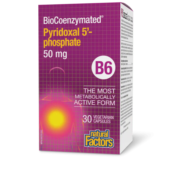 Natural Factors Natural Factors BioCoenzyme P5P 50mg 30 Caps