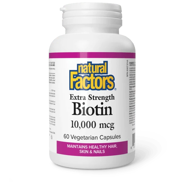 Natural Factors Natural Factors Biotin 10,000mcg 60 caps