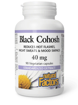 Natural Factors Natural Factors Black Cohosh Standardized Extract 40mg 90 vcaps