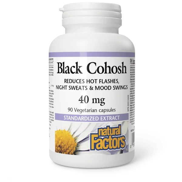 Natural Factors Natural Factors Black Cohosh Standardized Extract 40mg 90 vcaps