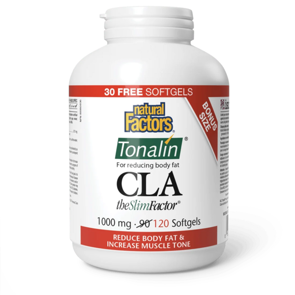 Natural Factors Natural Factors BONUS CLA 1000 mg 120 softgels